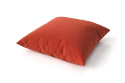 Discount Tampere Dekokissen, orange, 100% Polyacryl, 45 x 45 cm, Premium 2er-Set Rückenkissen & Zierkissen