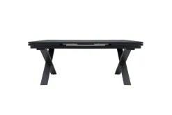 Online Toronto Ausziehtisch, anthrazit matt, Alu/Spraystone, 180/280x100cm, Schubladenauszug Gartentische