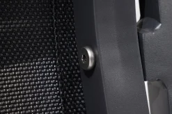 Hot Trondheim Garten-Essgruppe, anthrazit/natur, Alu/Teakholz, Tisch 220 x 100 cm, 6 Sessel, inkl. Polster Garten-Essgruppen