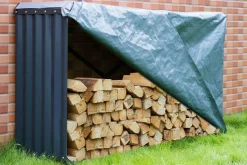 Best Wetterschutzvorhang für 14886, 14813, silber-grau, 210x44x105 cm Gartenmöbel-Zubehör & Ersatzteile