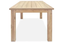 Hot Zadar Garten-Essgruppe, anthrazit/natur, Teak/Aluminium/Polyester, Tisch 200 x 100 cm, inkl. 6 Sessel Garten-Essgruppen|Aluminium-Gartenmöbel