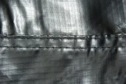 Schutzhülle in L-Form für Lounges, schwarz, Ripstop-Polyester, 235x235x100x70cm, atmungsaktiv Schutzhüllen