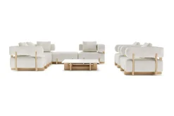 Online Epoque XL Gartenlounge, beige/cloud weave, Alu/Polyester/Schaumstoff, inkl. Polster Gartenlounge