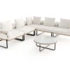 Reverie Light Gartenlounge, creme/anthrazit, Alu/Polyester/Glas, 330 x 240 cm, inkl. Polster Gartenlounge