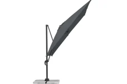 Best Rhodos Junior Ampelschirm, anthrazit, quadratisch, 270 x 270 cm Sonnenschirme
