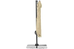 Outlet Rhodos Junior Ampelschirm, natur, quadratisch, 270 x 270 cm Sonnenschirme