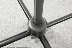 Online Rhodos Junior Ampelschirm, anthrazit, rund, Ø 300 cm Sonnenschirme