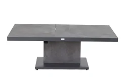 Online Bellani Lifttisch, matt anthrazit/dunkelgrau, Alu/Keramik, 160 x 90 cm, höhenverstellbar Gartentische|Aluminium-Gartenmöbel