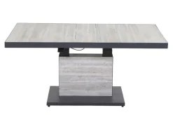Sale Bellani Lifttisch, matt anthrazit/pine grey, Alu/Keramik, 140 x 85 cm, höhenverstellbar Gartentische|Aluminium-Gartenmöbel