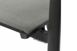 Clearance Carlos/Velia Garten-Essgruppe, anthrazit/grau, Alu/Ranotex®-Gewebe/Keramik, Esstisch 180 x 100cm, inkl. 6 Dining Sessel Garten-Essgruppen