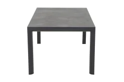 Clearance Carlos/Velia Garten-Essgruppe, anthrazit/grau, Alu/Ranotex®-Gewebe/Keramik, Esstisch 180 x 100cm, inkl. 6 Dining Sessel Garten-Essgruppen