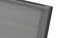 Clearance Carlos/Velia Garten-Essgruppe, anthrazit/grau, Alu/Ranotex®-Gewebe/Keramik, Esstisch 180 x 100cm, inkl. 6 Dining Sessel Garten-Essgruppen