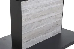 Online Corido/Bellani Garten-Essgruppe, anthrazit/grau, Alu/Geflecht/Keramik, 140 x 85 x 50-72cm, inkl. 4 Diningsessel Garten-Essgruppen|Aluminium-Gartenmöbel