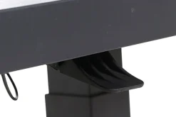 Online Corido/Bellani Pinie Gartenlounge, charcoal/anthrazit/pinie-grau, Alu/Keramik/Gardino®-Geflecht, Lifttisch 140x85 cm, 4 Loungesessel Polyrattan-Gartenmöbel|Gartenlounge