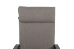Discount Corido Dining Sessel, charcoal, Alu / Gardino®-Geflecht, 76 x 62 x 109 cm, verstellbar Polyrattan-Gartenmöbel|Gartenstühle & Gartensessel