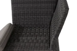 Outlet Corido Eckelement, charcoal, Alu / Gardino®-Geflecht, 83x83x88 cm Polyrattan-Gartenmöbel|Gartenlounge
