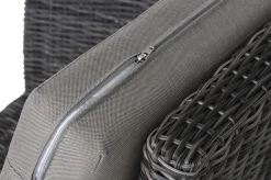 Outlet Corido Eckelement, charcoal, Alu / Gardino®-Geflecht, 83x83x88 cm Polyrattan-Gartenmöbel|Gartenlounge