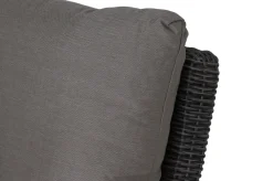 Outlet Corido Eckelement, charcoal, Alu / Gardino®-Geflecht, 83x83x88 cm Polyrattan-Gartenmöbel|Gartenlounge