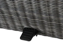 Outlet Corido Lifttisch, charcoal, Alu/Gardino®-Geflecht, 160 x 90 cm, höhenverstellbar Gartentische|Gartenlounge