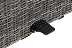 Sale Corido Lifttisch, charcoal, Alu/Gardino®-Geflecht, 130 x 75 cm, höhenverstellbar Gartentische|Gartenlounge