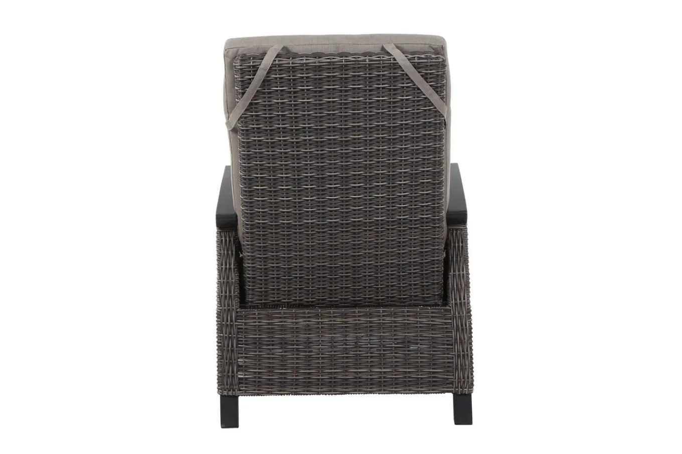 Discount Corido Loungesessel, charcoal, Alu / Gardino®-Geflecht, 73x87x103 cm Polyrattan-Gartenmöbel|Gartenstühle & Gartensessel