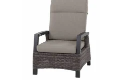 Discount Corido Loungesessel, charcoal, Alu / Gardino®-Geflecht, 73x87x103 cm Polyrattan-Gartenmöbel|Gartenstühle & Gartensessel