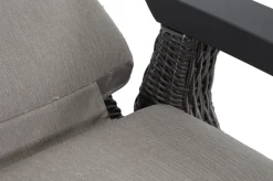 Online Corido Relaxsessel, charcoal, Alu / Gardino®-Geflecht, 73x87x103 cm, verstellbar Polyrattan-Gartenmöbel|Aluminium-Gartenmöbel
