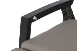 Online Corido Relaxsessel, charcoal, Alu / Gardino®-Geflecht, 73x87x103 cm, verstellbar Polyrattan-Gartenmöbel|Aluminium-Gartenmöbel