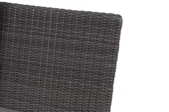 Best Corido 2-Sitzer Sofa, charcoal, Alu / Gardino®-Geflecht, 136x83x88 cm, Armlehne rechts Polyrattan-Gartenmöbel|Aluminium-Gartenmöbel