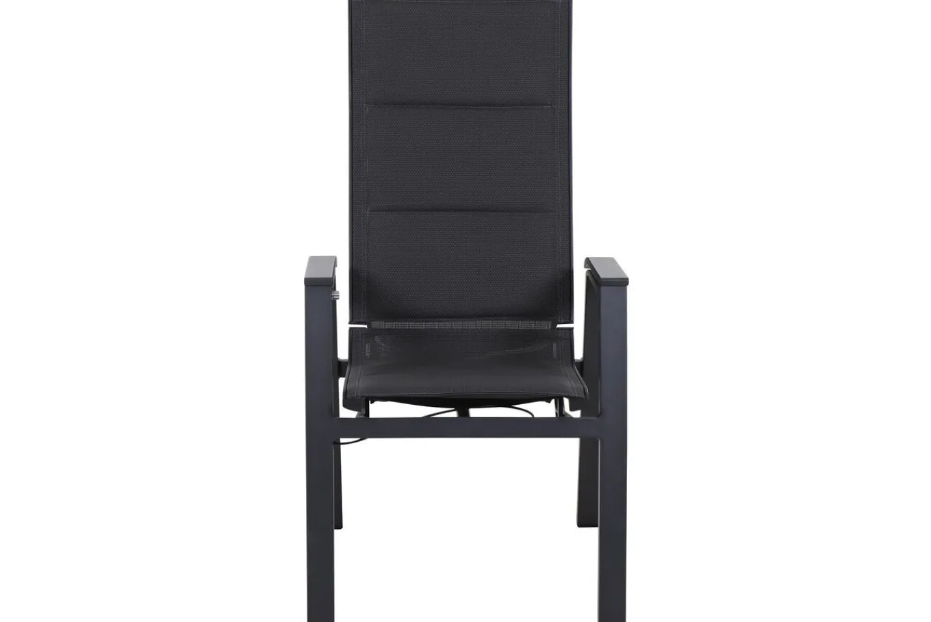 Clearance Garten-Essgruppe, anthrazit/grau, Alu/Glas/Textilene, 180/240 x 100 cm, ausziehbar, stapelbar Garten-Essgruppen