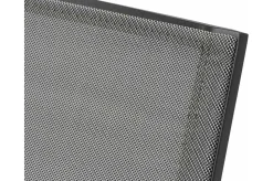 Sale Garten-Essgruppe, schwarz/anthrazit, Aluminium/Polyrattan/Steinimitat, 200/260 x 100 cm, ausziehbar, 6 Diningsessel Garten-Essgruppen
