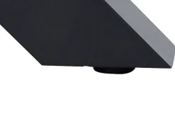 Clearance Messina/Corido Garten-Essgruppe, anthrazit/grau, Alu/Gardino®-Geflecht/Keramik, 200-260 x 100 cm, inkl. 6 Diningsessel Garten-Essgruppen|Aluminium-Gartenmöbel