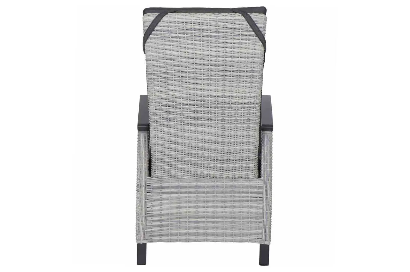 Discount Messina/Corido Garten-Essgruppe, anthrazit, Alu/Geflecht/Keramik, 200-260 x 100 cm, inkl. 4 Diningsessel Garten-Essgruppen
