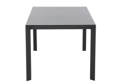 Miros/Valencia Garten-Essgruppe, anthrazit/grau, Aluminium/Glas, Ausziehtisch 180/240x90cm, 8 Sessel Garten-Essgruppen|Aluminium-Gartenmöbel