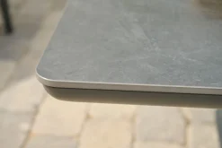 Sale Roma Lifttisch, Anthrazit, Alu/Gesinterter Stein, 140 x 80 cm, höhenverstellbar Gartentische|Aluminium-Gartenmöbel