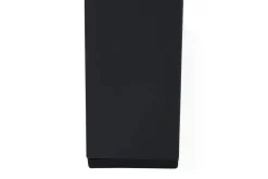 Best Rondo Move Stapelsessel, anthrazit matt, Alu/Ranotex, 72 x 59 x 110 cm, mit Teak-Armlehnen, stufenlos verstellbar Gartenstühle & Gartensessel