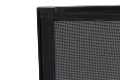 Best Rondo Move Stapelsessel, anthrazit matt, Alu/Ranotex, 72 x 59 x 110 cm, mit Teak-Armlehnen, stufenlos verstellbar Gartenstühle & Gartensessel