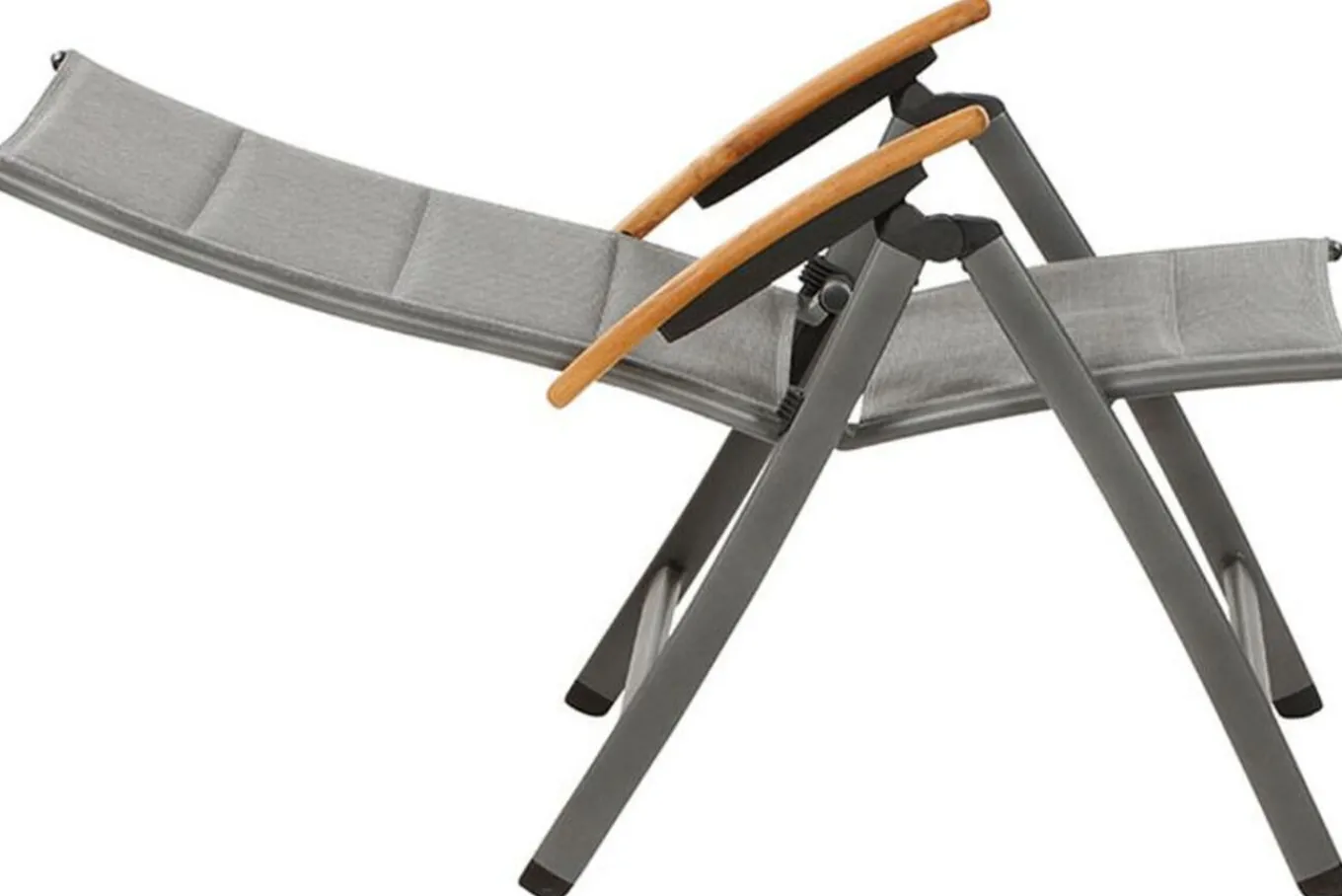 Online Savin XL Klappsessel, graphit/grau, Aluminium/Texfabric Aluminium-Gartenmöbel|Gartenstühle & Gartensessel