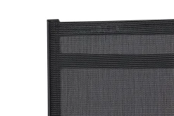 Discount Savona Move Stapelsessel, anthrazit matt, Alu/Ranotex, 73 x 60 x 113 cm, mit Teak-Armlehnen, verstellbar Gartenstühle & Gartensessel