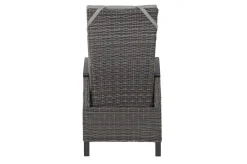 Discount Silva/Corido Garten-Essgruppe, anthrazit/grau, Alu/Gardino®-Geflecht/Keramik, 160 x 90cm, inkl. 4 Diningsessel Garten-Essgruppen