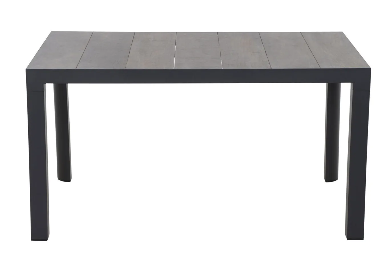 Discount Silva/Corido Garten-Essgruppe, anthrazit/grau, Alu/Gardino®-Geflecht/Keramik, 140 x 90cm, inkl. 4 Diningsessel Garten-Essgruppen
