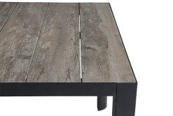 New Silva Diningtisch, anthrazit/washed grey, Alu/Keramik, 180x100cm Gartentische