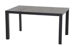 Discount Silva/Valencia Garten-Essgruppe, anthrazit/grau, Alu/Textilgewebe/Keramik, 140 x 90cm, inkl. 4 Diningsessel, stufenlos verstellbar Garten-Essgruppen|Aluminium-Gartenmöbel
