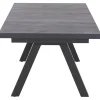 Best Tirana Ausziehtisch, matt anthrazit, Alu/Keramik, 200/260 x 100 cm, ausziehbar, witterungsbeständig Gartentische