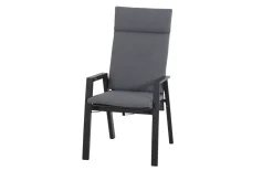Discount Valencia Garten-Essgruppe, anthrazit/grau, Alu/Glas/Textilgewebe, 180/240 x 100 cm, ausziehbar Garten-Essgruppen