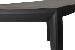 Clearance Velia / Silva Garten-Essgruppe, anthrazit/washed grey, Alu/Ranotex/Keramik, 8 Sessel, Tisch 220 x 100 cm Garten-Essgruppen