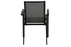 Online Velia / Sincro Garten-Essgruppe, anthrazit/natur-grau, Alu/Ranotex/Keramik, 10 Sessel, Ausziehtisch 200/260 x 100 cm Garten-Essgruppen