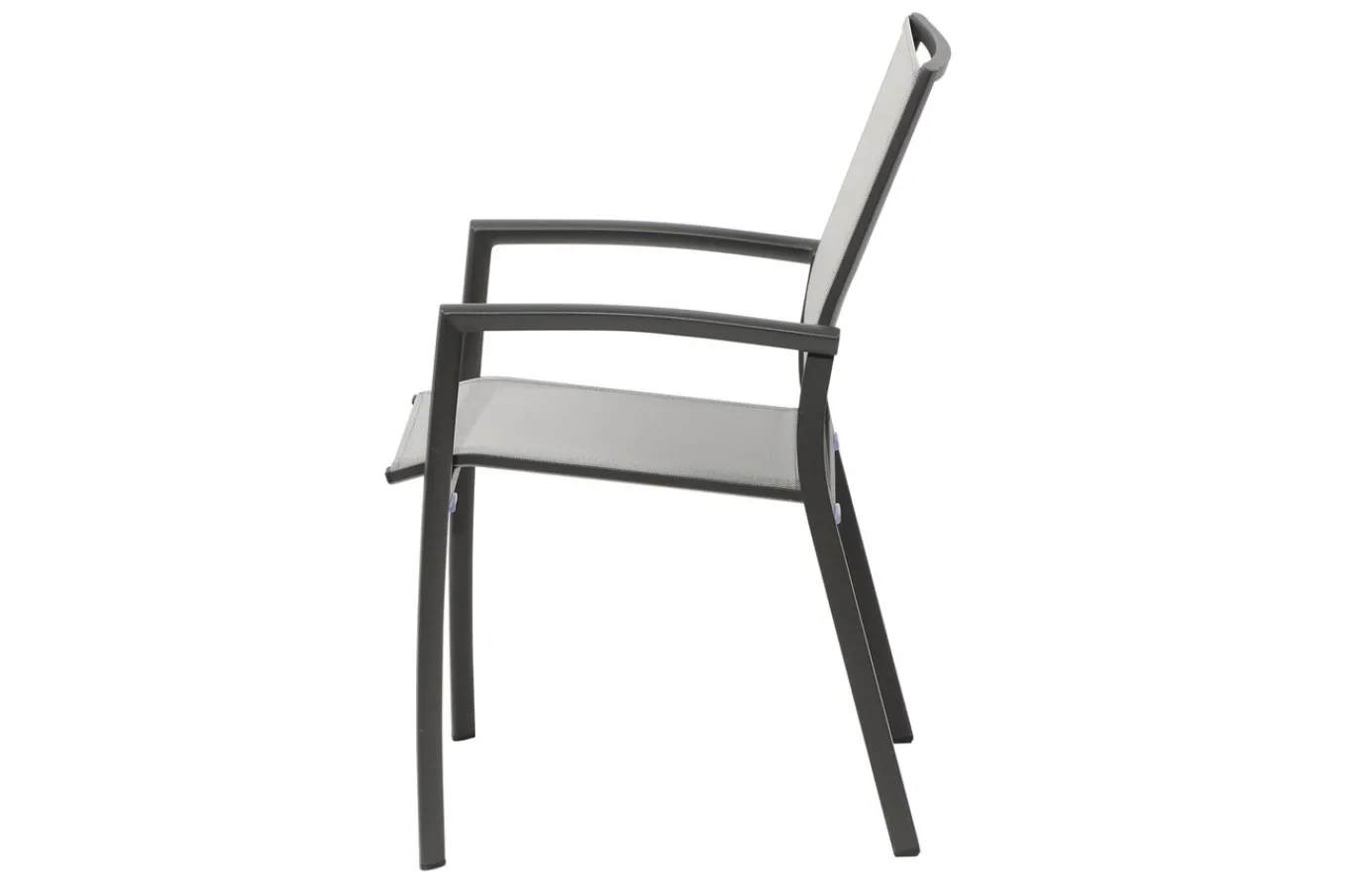 Online Velia / Sincro Garten-Essgruppe, anthrazit/natur-grau, Alu/Ranotex/Keramik, 10 Sessel, Ausziehtisch 200/260 x 100 cm Garten-Essgruppen