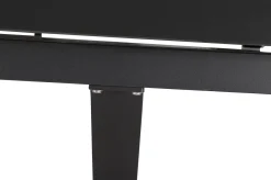 Online Velia / Sincro Garten-Essgruppe, anthrazit/natur-grau, Alu/Ranotex/Keramik, 10 Sessel, Ausziehtisch 200/260 x 100 cm Garten-Essgruppen
