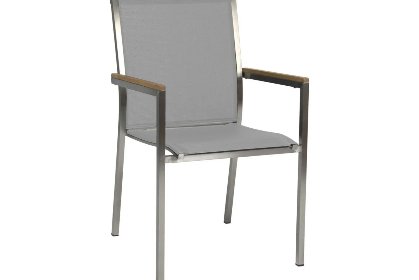Hot Polaris Garten-Essgruppe, kaschmir, Edelstahl/Teak, Tisch 162/220 x 90 cm, 6 Personen, ausziehbar Garten-Essgruppen